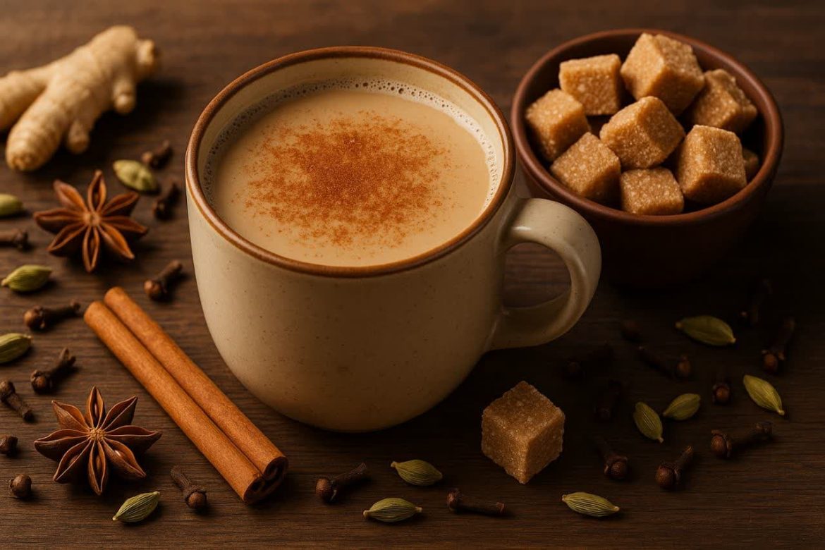 چای ماسالا با شکر قهوه ای + مرکز خرید