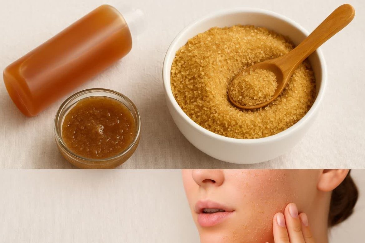 خاصیت شکر قهوه ای برای پوست + خرید عمده