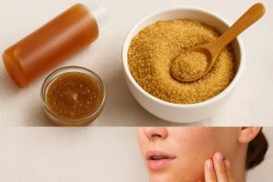 خاصیت شکر قهوه‌ ای برای پوست؛ راز زیبایی طبیعی